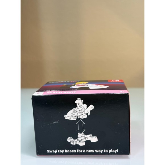 Mario Kart 8 Deluxe McDonalds Happy Meal Toy #2 - Peach Kart - Picture 3 of 3